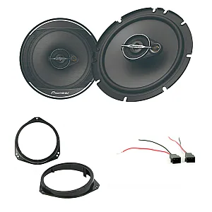 Vauxhall Combo Van 2001 - 2011 High Grade Front Door Speaker / Adaptor and Wiring Upgrade Kit