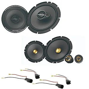 Vauxhall Astra 2015 Onwards Front and Rear Door Speaker Upgrade Wiring Kit