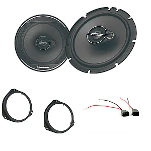 Vauxhall Corsa D 2006 - 2014 High Grade Front Door Speaker / Adaptor and Wiring Upgrade Kit