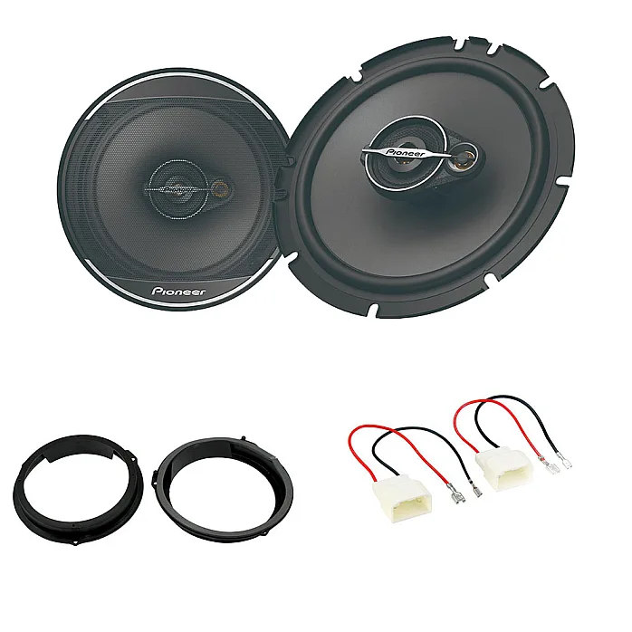 Ford Transit Custom 2012> 6.5" High Grade Front Door Speaker Upgrade Kit