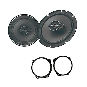 BMW 3 Series, Mini Pioneer Front Door 6.5" 3-way Coaxial Speaker Upgrade Kit