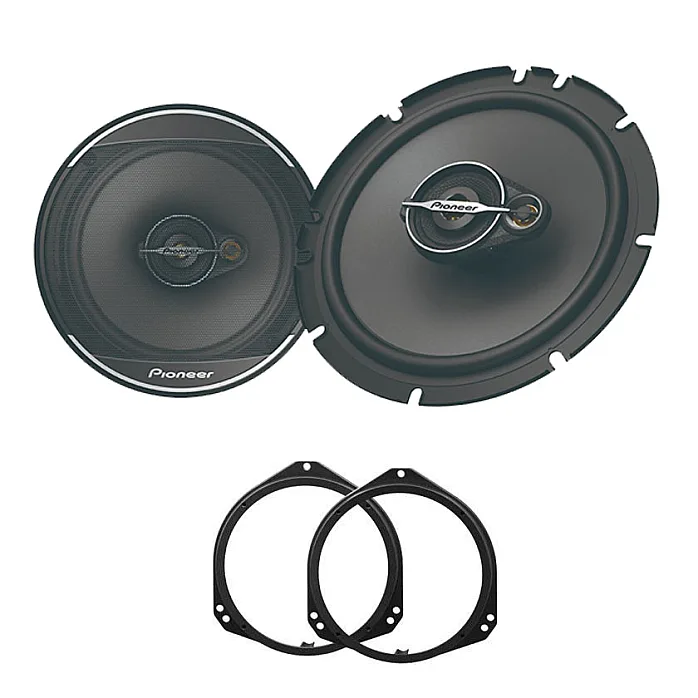 BMW X5 E53 2003 - 2006 Pioneer 16.5cm Front Door Speaker Upgrade Kit