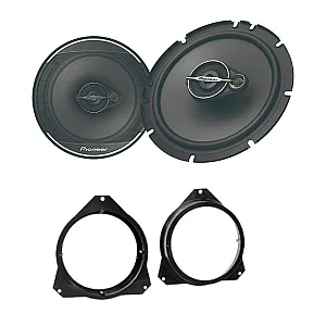 Pioneer 165mm Speaker Upgrade Kit For Peugeot Partner 2008-2017 Front Door