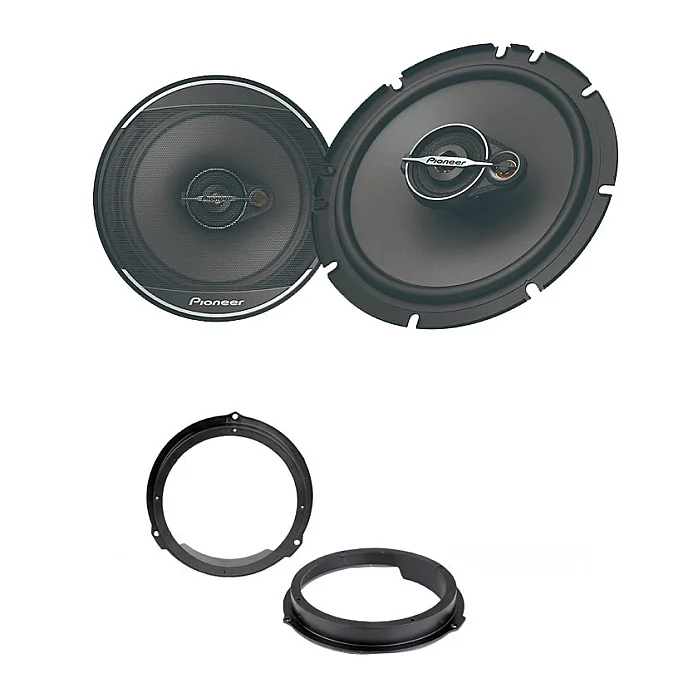 Ford Ranger 2012 - 2016 Pioneer 17cm Front or Rear Door Speaker Upgrade Kit
