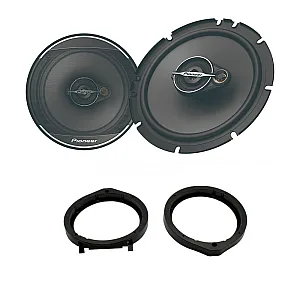 Honda Civic 2006 - 2012 6.5" Front Door Coaxial Car Speaker Upgrade Kit