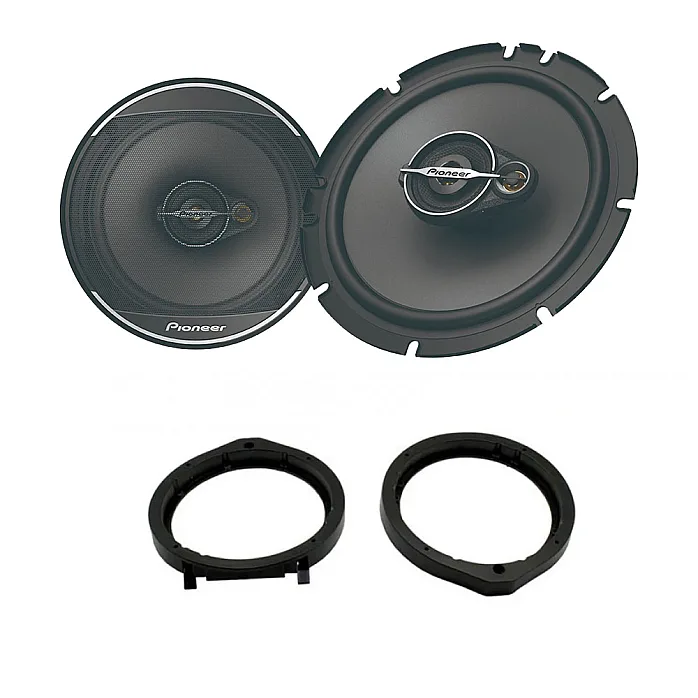 Honda Civic 2006 - 2012 6.5" Front Door Coaxial Car Speaker Upgrade Kit