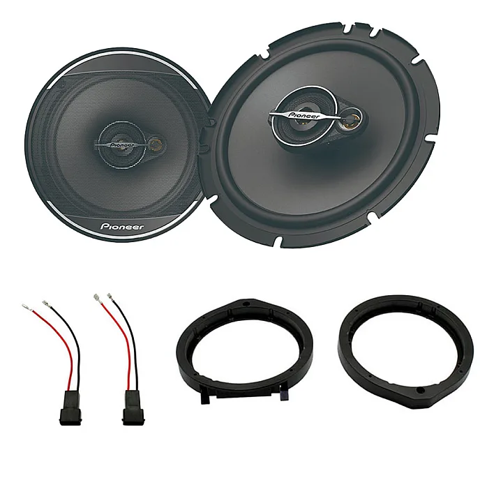 Honda Crosstour 2010 - 2012 6.5" 16.5cm Front Door Coaxial Car Speaker Upgrade Kit