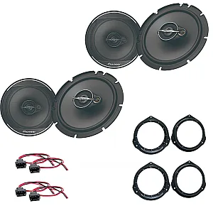 Mercedes C Class W204 2007-2015 Front and Rear Door Speaker Upgrade Kit