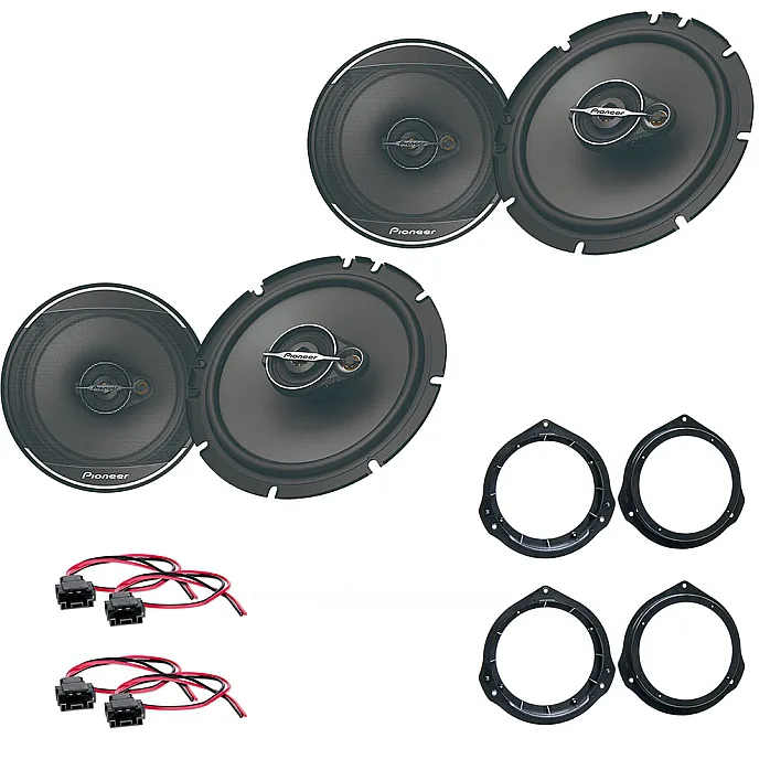 Mercedes C Class W204 2007-2015 Front and Rear Door Speaker Upgrade Kit