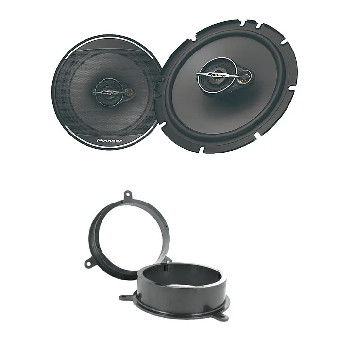 Pioneer 165mm Speaker Upgrade Kit for Renault Megane, Scenic 2009-2013 Front or Rear Door
