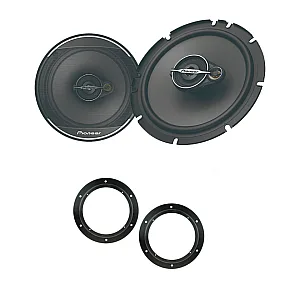 Pioneer 165mm Speaker Upgrade Kit for VW Caddy, Transporter Front Door