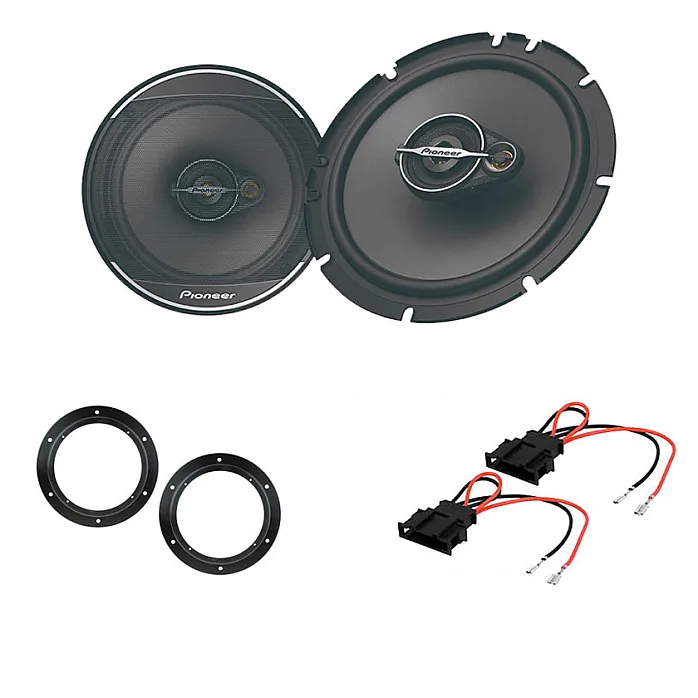 VW Multivan, Sharan, Tiguan, Touran, Transporter Pioneer Front Door Speaker Upgrade Kit