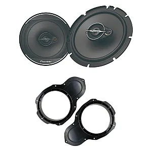 Pioneer 165mm Speaker Upgrade Kit for VW Passat B6 Front Door