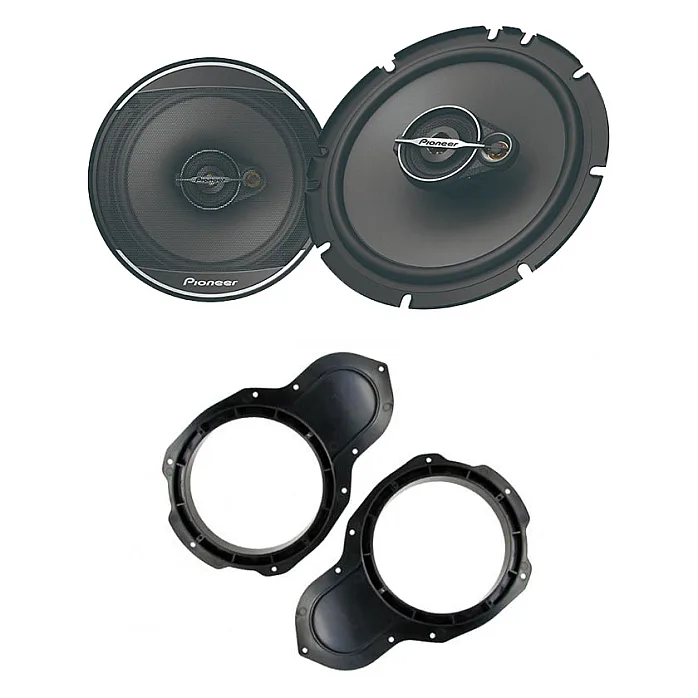 Pioneer 165mm Speaker Upgrade Kit for VW Passat B6 Front Door