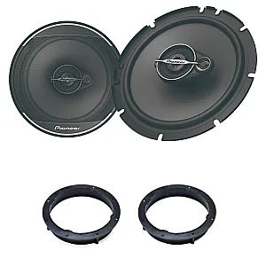 VW Golf MK6 2008 - 2011 Pioneer 16.5cm Rear Door Speaker Upgrade Kit