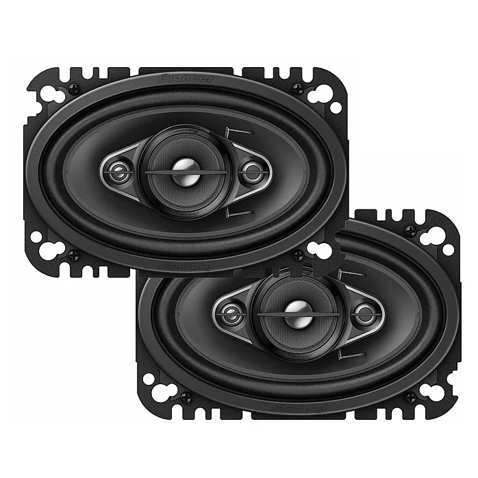 Pioneer TS-A4670F 4" x 6" 4-Way Coaxial 210W Car Audio Speaker System