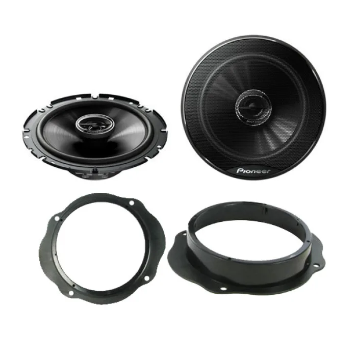 Ford Focus MKII 2004 - 2011 6.3/4" 17cm Front Door Car Speaker Upgrade Kit