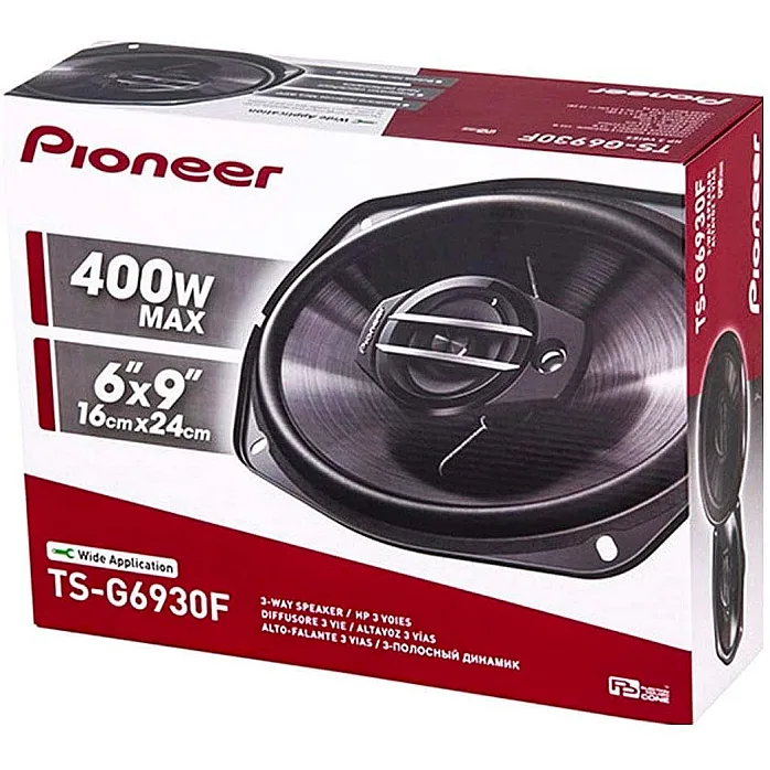 Pioneer TS-G6930F 6x9" G-series 3-way Coaxial 400W Car Speakers