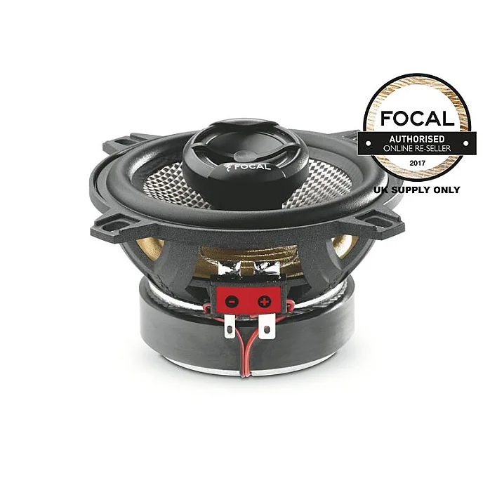 Focal 100AC Access Series 10cm 4" Coaxial Car Speakers with Sound Proofing Deadening Sheet