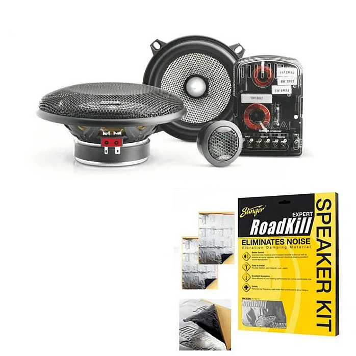 Focal 130AS Access Series 13cm 5.25" Component Car Speakers With Sound Proofing Material