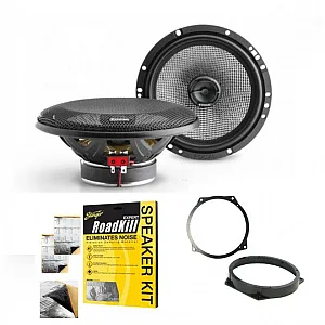 BMW 3 Series, Mini Focal 2 Way Front Door Car Speakers Upgrade Kit