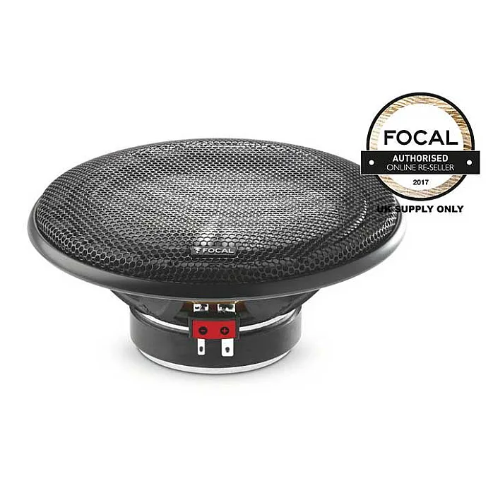 Focal 165AS 2-Way 6.5" Component Car Speakers With Sound Proofing Deadening Material Sheet