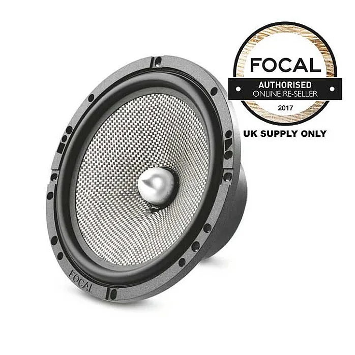 Focal 165AS 2-Way 6.5" Component Car Speakers With Sound Proofing Deadening Material Sheet