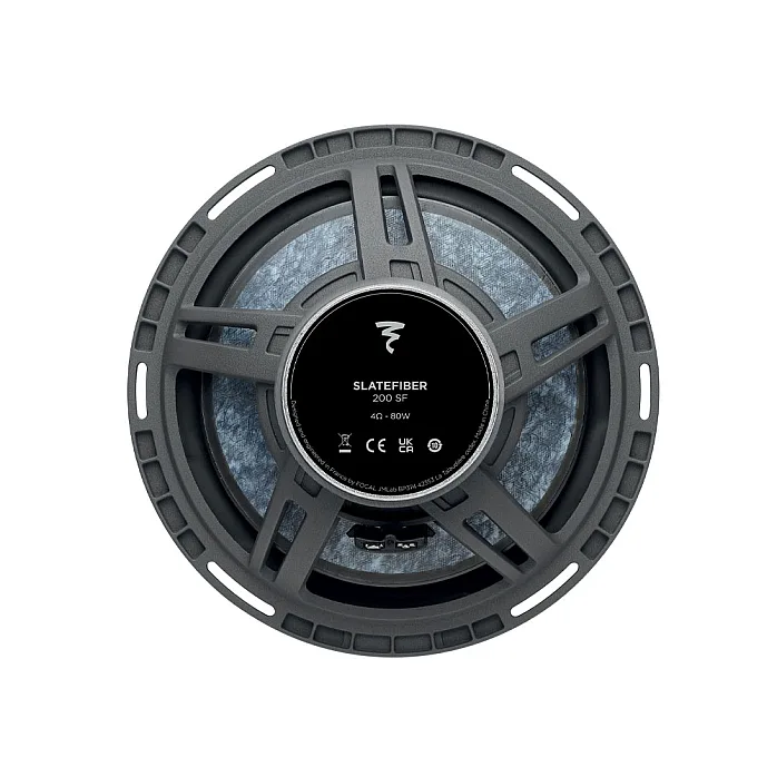Focal 200 SF Slatefiber 2 Way Component 8" Speaker System With Sound Deadening Sheet
