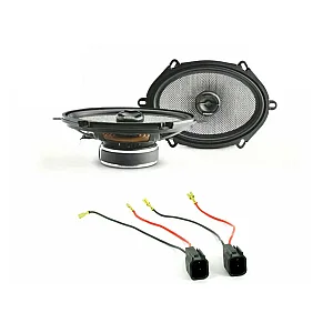 Ford Transit 2006 - 2012  Focal High Grade Front Door Speaker and Wiring Upgrade Kit