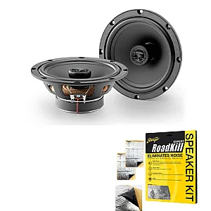 Focal ACX165 6.5" (16.5cm) Auditor 2 Way Coaxial Car Speaker Kit