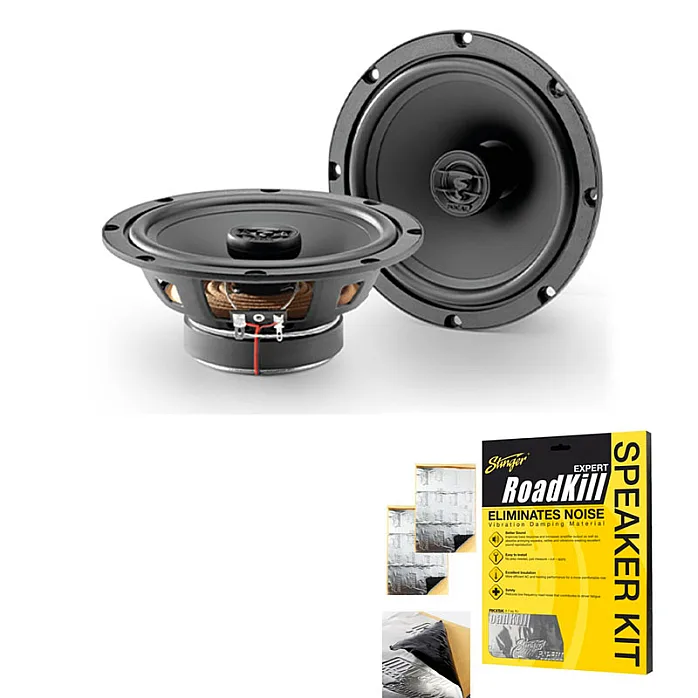 Focal ACX165 6.5" (16.5cm) Auditor 2 Way Coaxial Car Speaker Kit