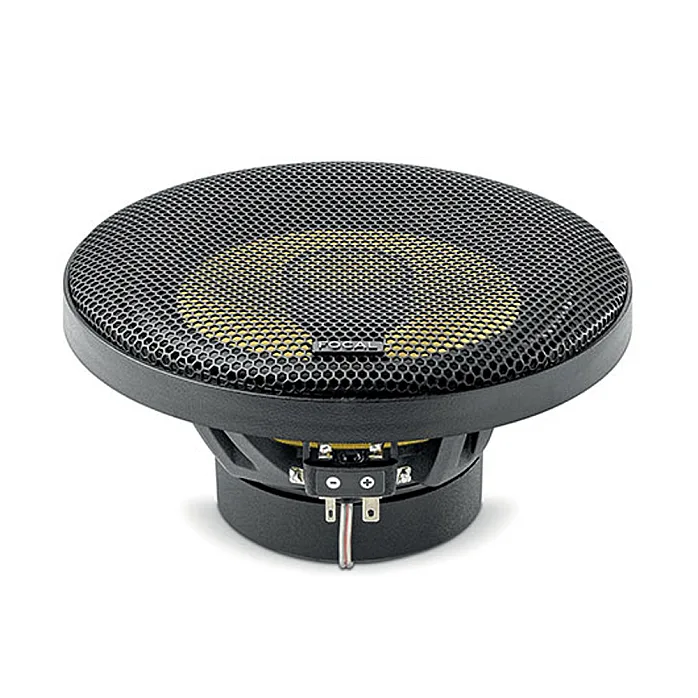 Focal EC165KE 6 1/2” (165MM) 2-Way Coaxial Car Speaker Kit with Sound Deadening Sheets