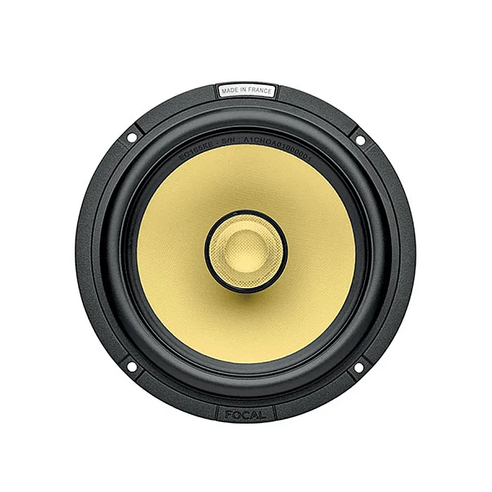 Focal EC165KE 6 1/2” (165MM) 2-Way Coaxial Car Speaker Kit with Sound Deadening Sheets