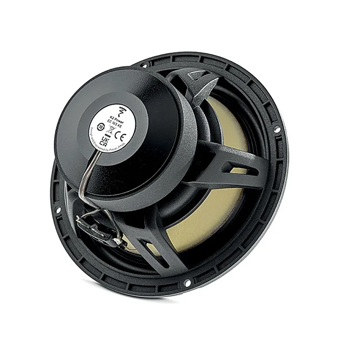 Focal EC165KE 6 1/2” (165MM) 2-Way Coaxial Car Speaker Kit with Sound Deadening Sheets