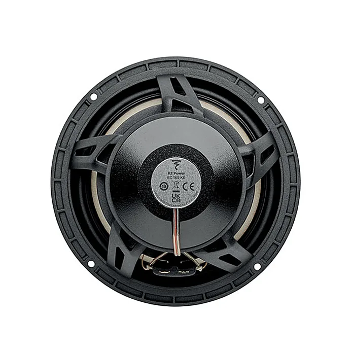 Focal EC165KE 6 1/2” (165MM) 2-Way Coaxial Car Speaker Kit with Sound Deadening Sheets