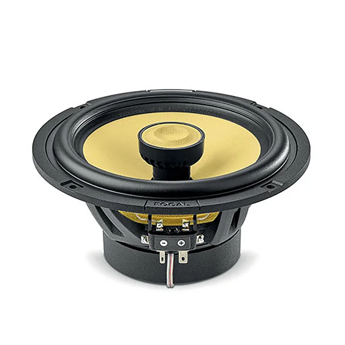Focal EC165KE 6 1/2” (165MM) 2-Way Coaxial Car Speaker Kit with Sound Deadening Sheets