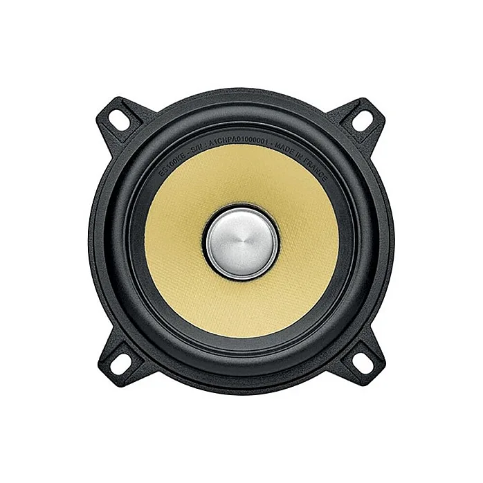 Focal ES100KE Ultra Compact 4" 10cm 2-Way Component Car Speakers Kit With Sound Deadening Sheets