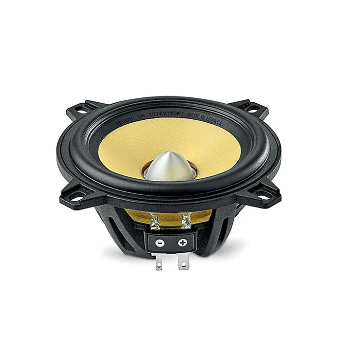 Focal ES100KE Ultra Compact 4" 10cm 2-Way Component Car Speakers Kit With Sound Deadening Sheets