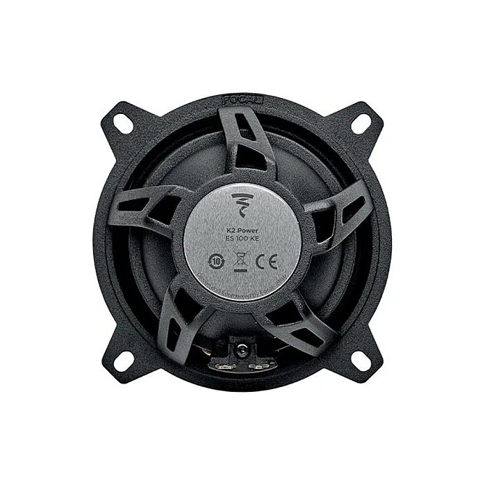 Focal ES100KE Ultra Compact 4" 10cm 2-Way Component Car Speakers Kit With Sound Deadening Sheets