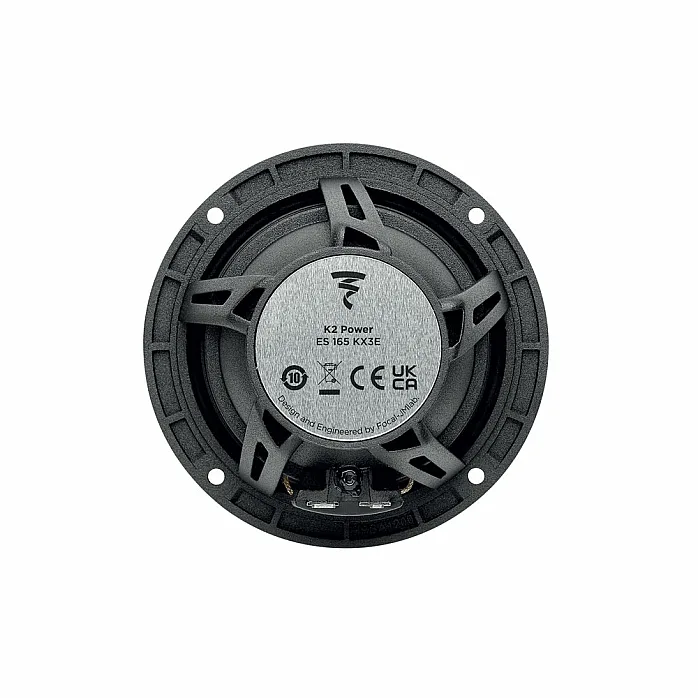 Focal ES165KX3E Elite K2 Power Series 6.5" 3 Way Component Speaker System With Sound Deadening Sheets