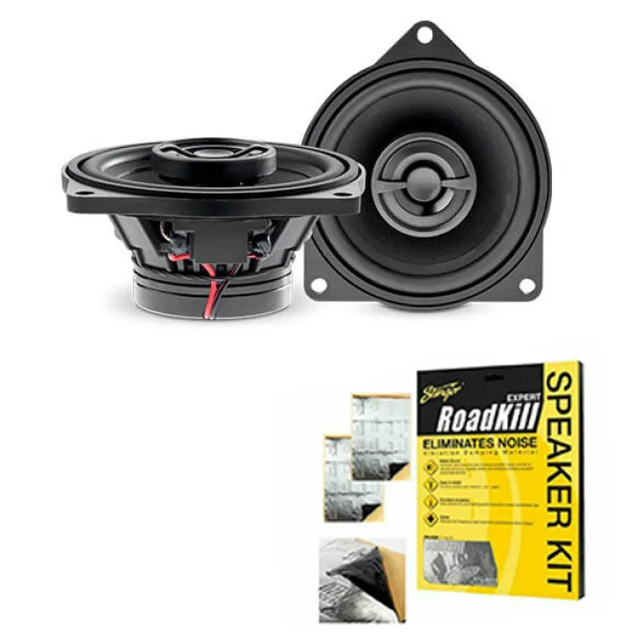 Focal ICBMW100 Custom Fit 4" 2-Way Coaxial Speaker for BMW