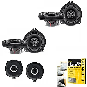 BMW Mini Hatch 3 Door F56 2014 > Front and Rear and Subwoofer Focal INSIDE Speaker Upgrade Kit