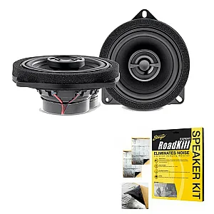 Focal INSIDE ICBMW100L 4" 2 Way Coaxial Speaker Set For BMW