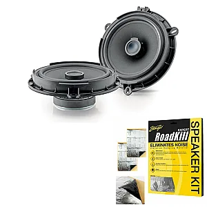  Focal INSIDE IC FORD 165 6.5" 120W 2 Way Coaxial Speaker Kit For Ford