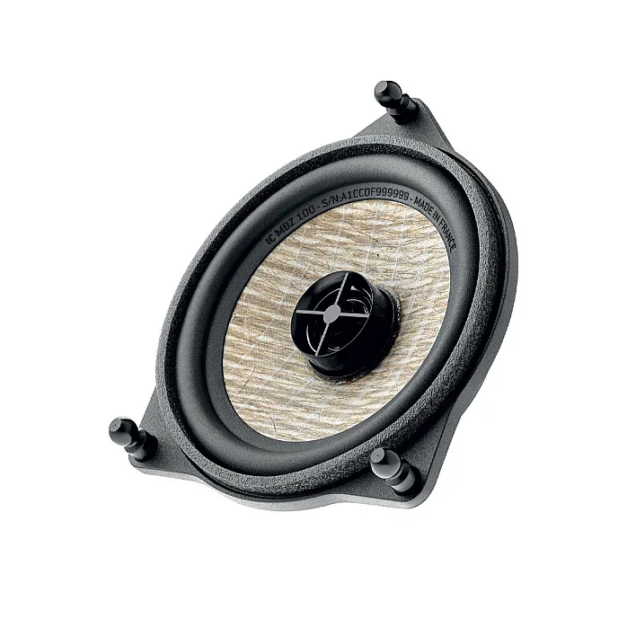 Focal ICMBZ100 Mercedes 4" (10cm) 2 Way Coaxial Car Speaker With Sound Proofing Sheet