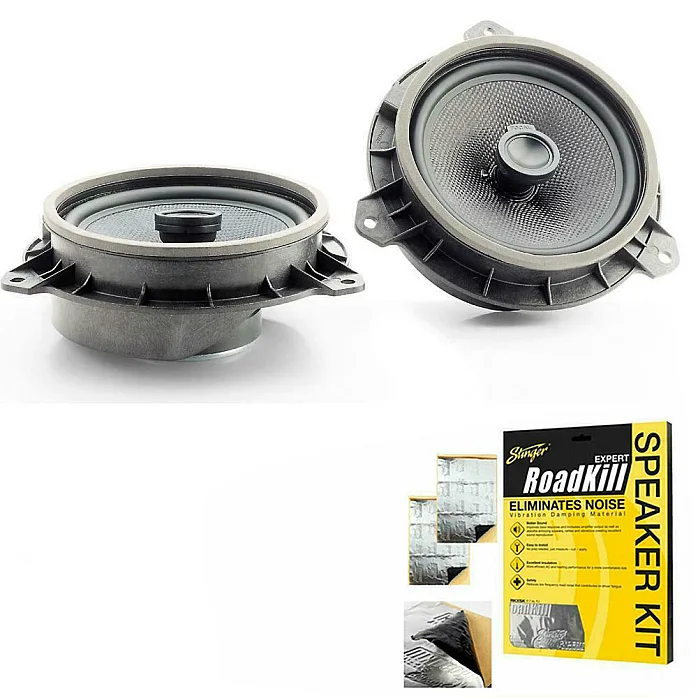 FOCAL INSIDE DRIVE 2.0 Toyota Hilux 2006 - 2019 Rear Door Speaker Upgrade Kit
