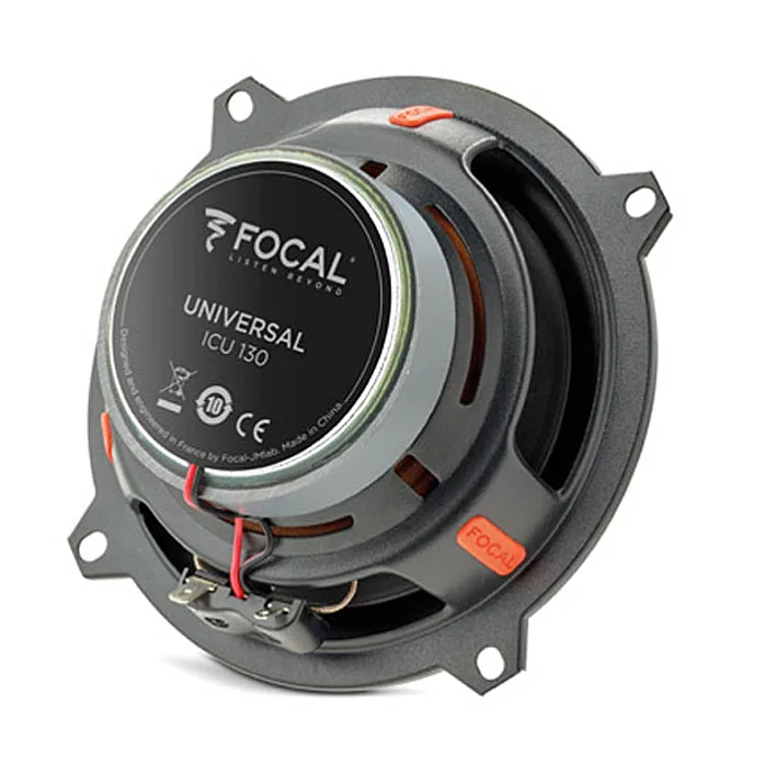 Focal ICU130 13cm 5.25" 2 Way Coaxial Car Speakers With Sound Proofing Deadening Sheet