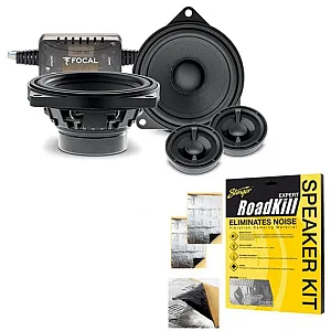 Focal INSIDE ISBMW100 5" 2 Way Component Car Speakers With Sound Proofing Material