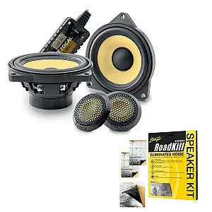 Focal INSIDE ISBMW100K 4" 2 Way Component Speaker System