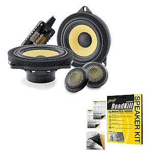 Focal INSIDE ISBMW100KL 4" 2 Way Component Car Speaker System